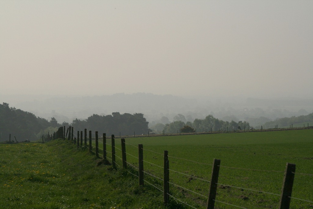 Misty view from near Rawhead