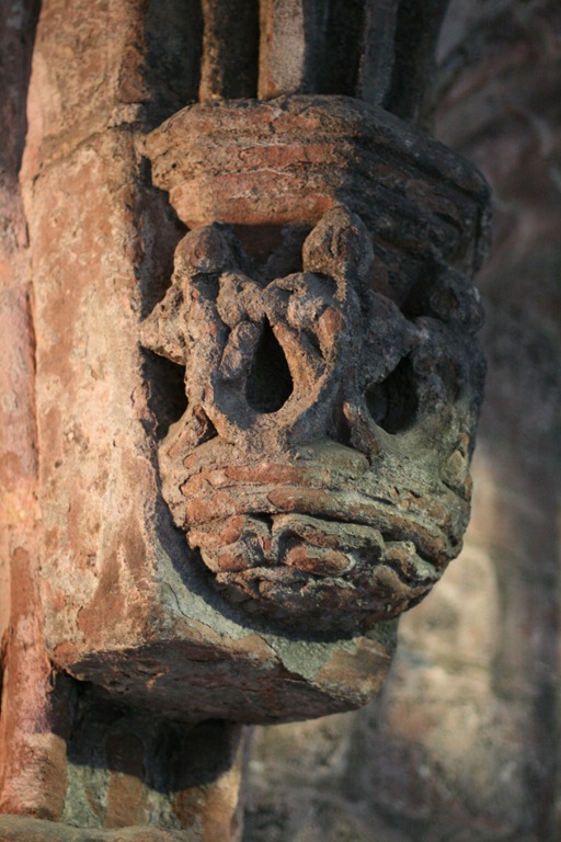 Stone detail in the Cloisters