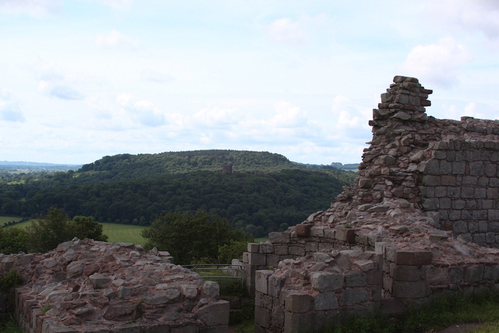 View to Peckforton Castle
